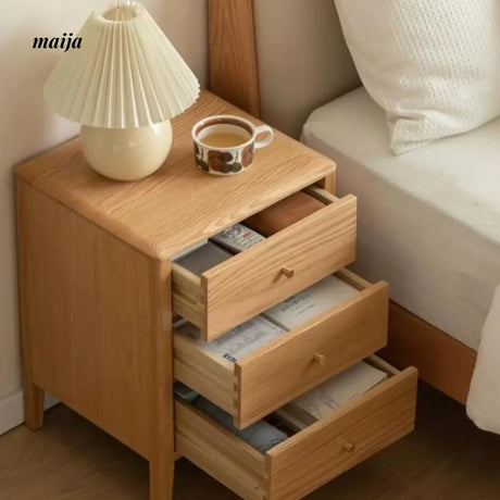 GENJI Andy Solid Wood Bedside Table from GENJI