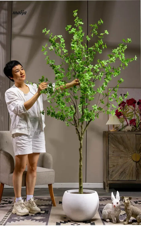 Artificial Super Tall Apricot Plant from maija