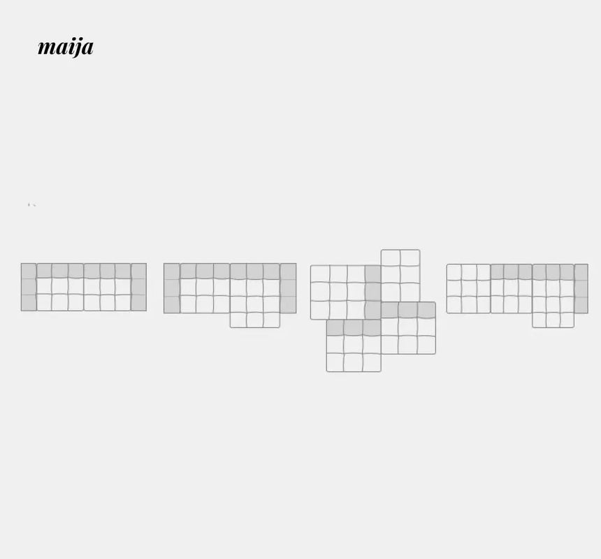 [Pre-Order] Genuine Leather Modular Sofa from maija