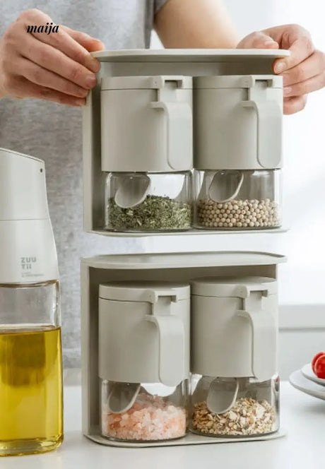 Zuutii Kitchen Sauce Bottle And Seasoning Jar Set from ZUUTII