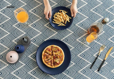 Chevron Vintage Tablecloth from maija