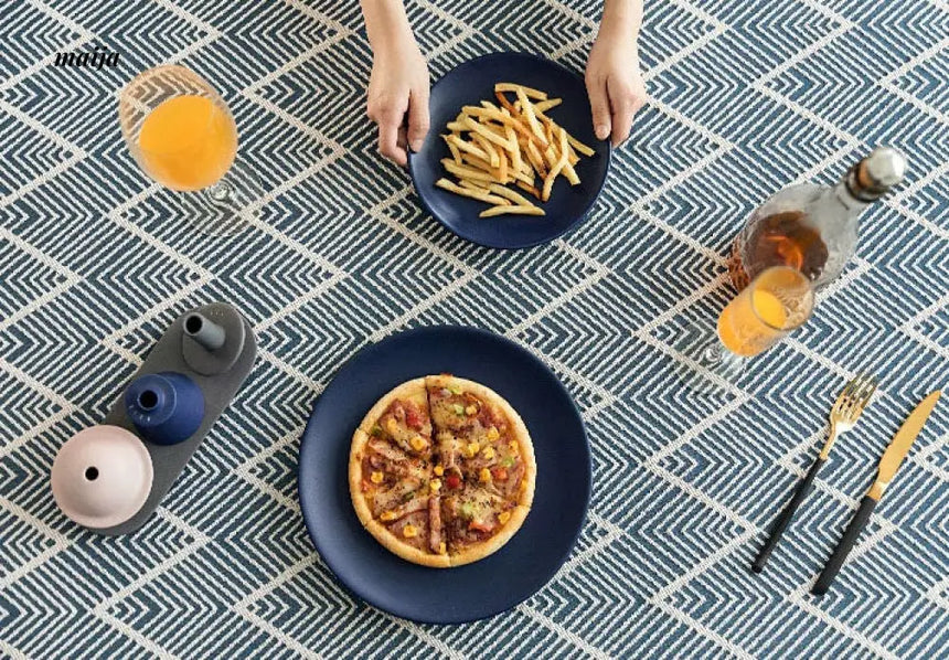Chevron Vintage Tablecloth from maija