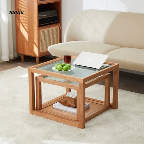 XIXI Wiley Solid Wood Nested Coffee Tables from maija