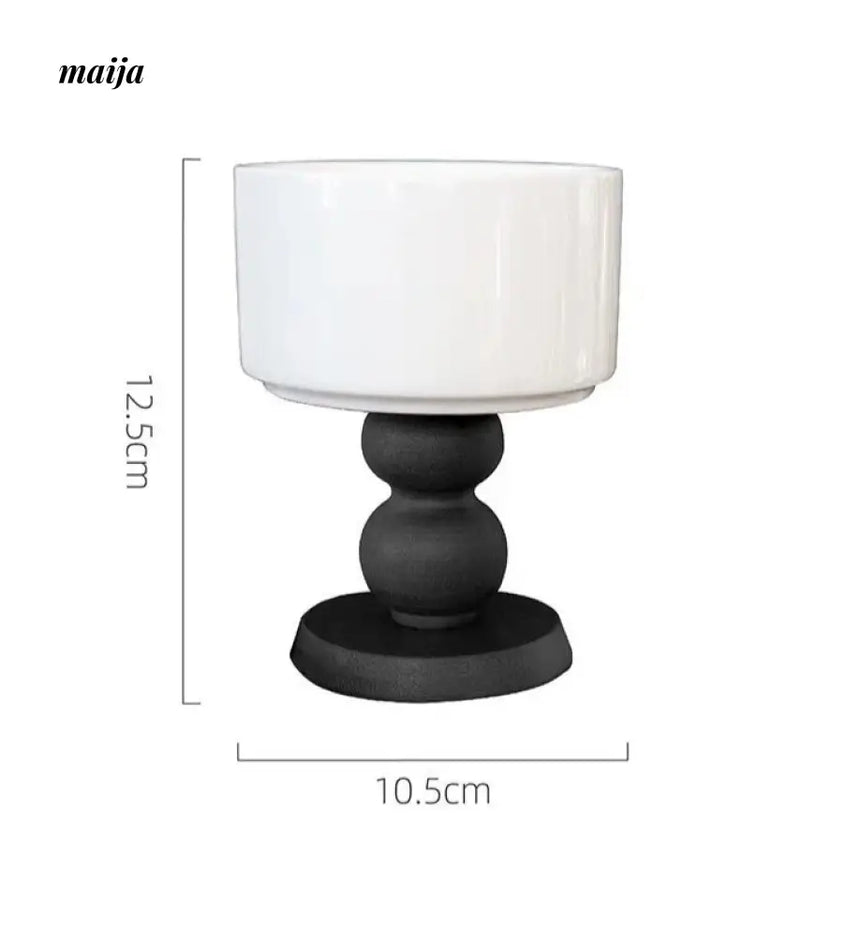 LIVETAI Coffee Cup and Plate with High Foot Set from LIVETAI