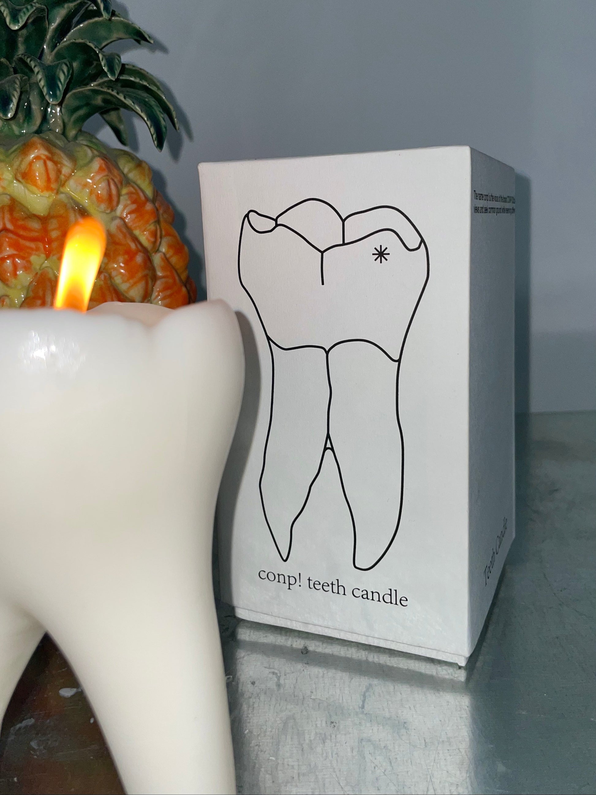 Happy Tooth Candle from uncle carpenter