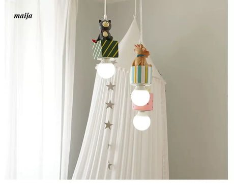 QXWD Gift Box Ceiling Lamp Children's Room from QXWD