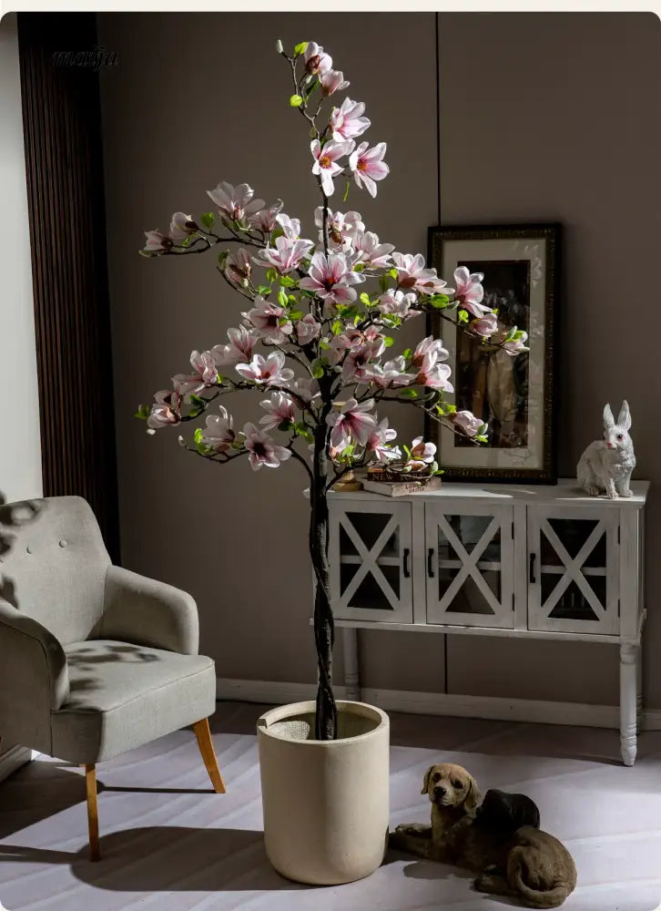 Artificial Magnolia Flower Plant from maija