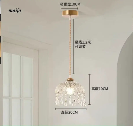 GVG Crystal Corridor Ceiling Light from GVG