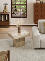 Sana Natural Travertine Coffee Table from maija