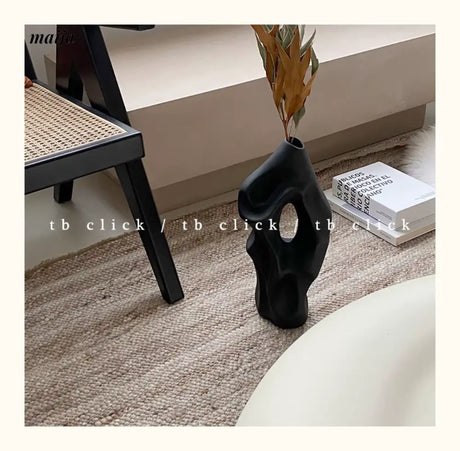 CLICK Abstract Ceramic Vase Medieval Mountain Design from CLICK