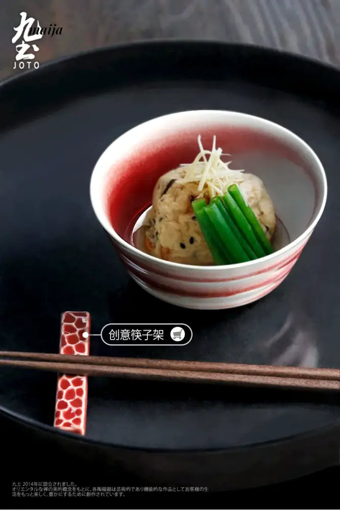 JOTO Thickened Japanese Ceramic Soup Bowl from JOTO