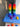 CLICK Gradient Rainbow Candle Holiday Decor from CLICK