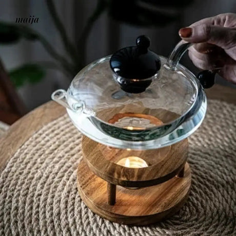 Wooden Candle Heating Stove from Zodian