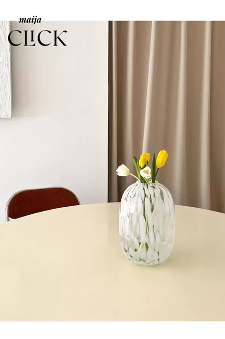 CLICK Big Belly Glass Vase for Hydroponic Flowers from CLICK