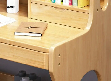 Jasper Full Wooden Study Desk Set from maija