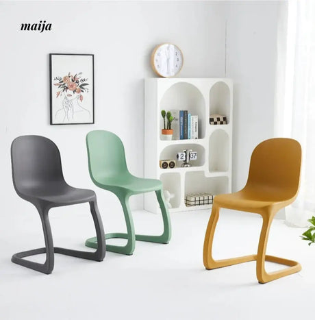 Bruno Plastic Dining Chair from maija