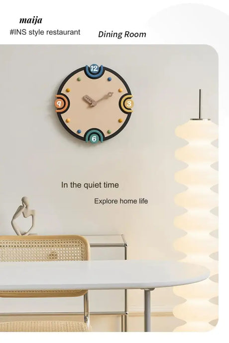 MANDELA Huber Wall Clock from maija
