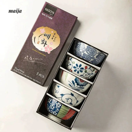Japanese Ceramic Chie Rice Bowls from maija