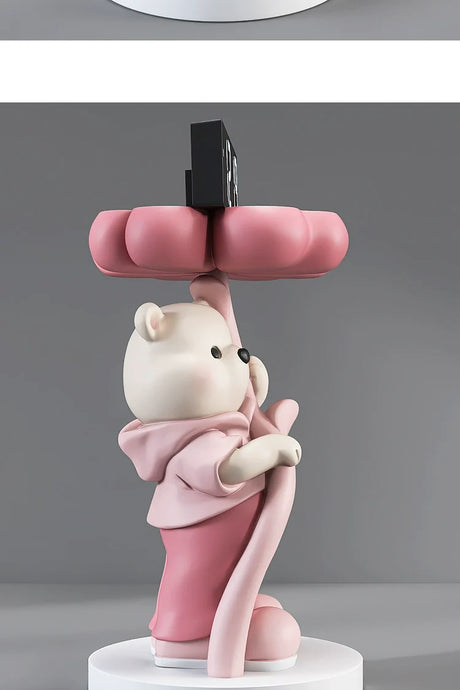 YUNCAN Bella Cream Bear Clock from YUNCAN