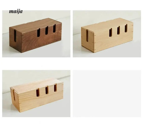 KIMACHI Wooden Cable Management Box from KIMACHI