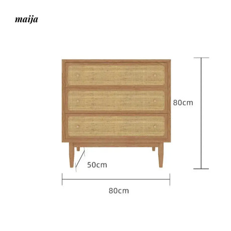 HARUNO Betty Rattan Drawer Cabinet from HARUNO