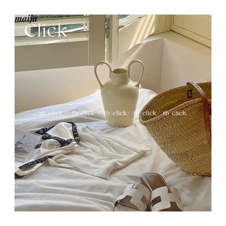 CLICK Cream Ceramic Jewelry French Style Retro Decor from CLICK