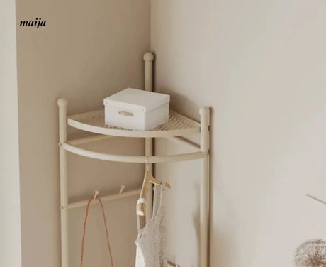 Miriam Coat Hanger with Basket from Kaiyashi