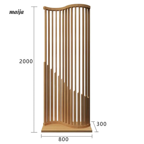 Swanson Solid Wood Partition Wall from maija