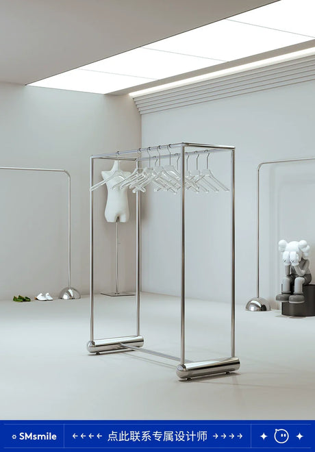 SM Charlotte Double-Layer Clothing Hanger Stand from SM