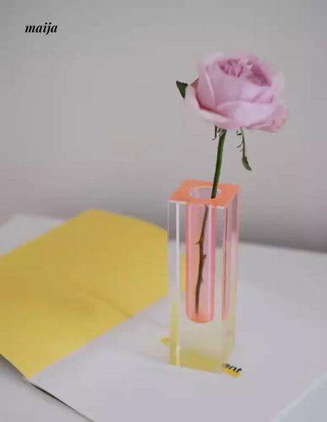 Acrylic Square Vase from maija