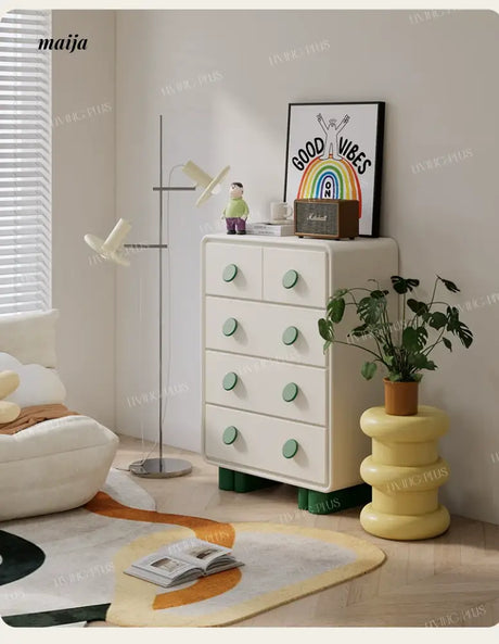 LIVINGPLUS Light Luxury Drawer Side Cabinet from LIVINGPLUS