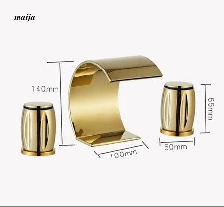 Crescent Waterfall Faucet from Kaiyashi