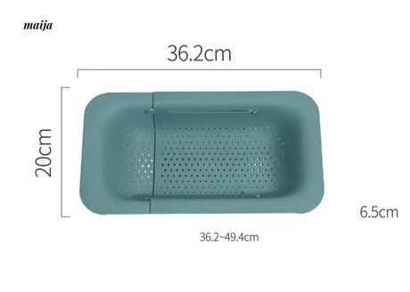 LIVETAI Adjustable Folding Plastic Basin Drain Basket from maija