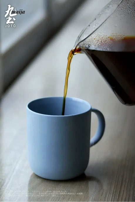JOTO Ceramic Cup Handmade Coffee Mark Cup Set from JOTO