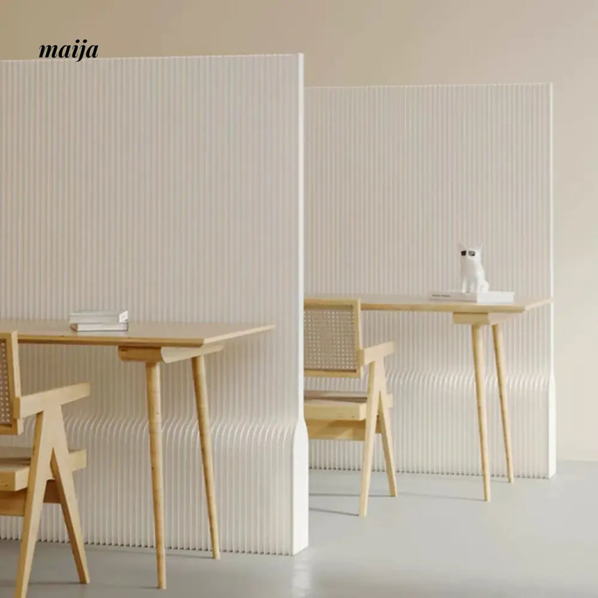 SHIBA Paper Flexible Partition Wall with Curve Ledge