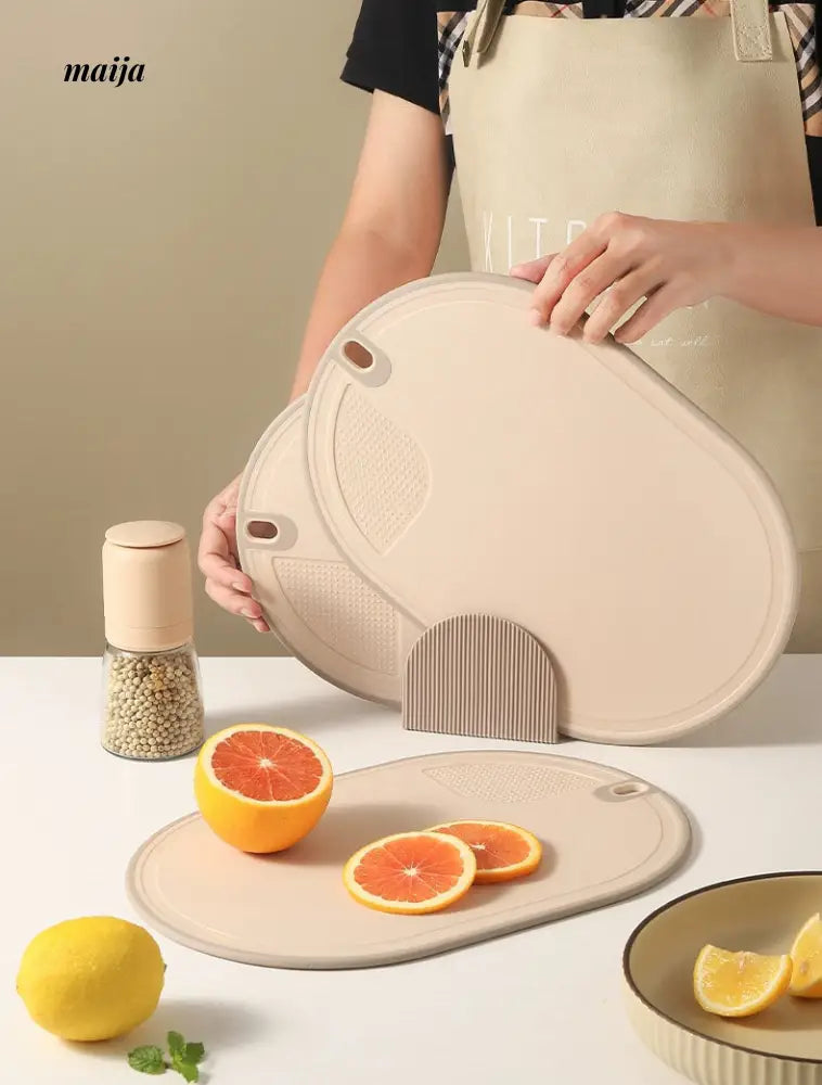 Oval Compact Chopping Board from maija