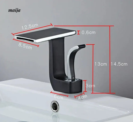 Feline Creative Waterfall Basin Faucet from Kaiyashi