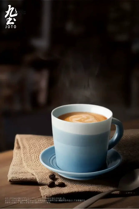 JOTO Eight Year Handmade Ceramics Couple Coffee Cup from JOTO
