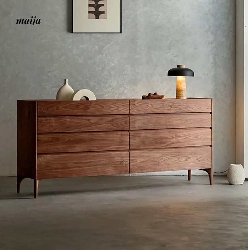 Keiko Solid Wood Wide Chest of Drawers from maija