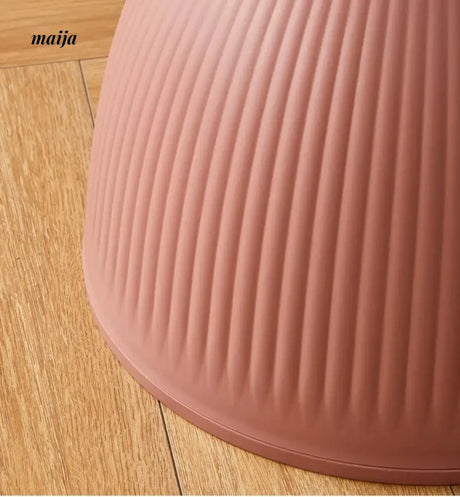 Pastel Hourglass Plastic Stool from Yishengtao