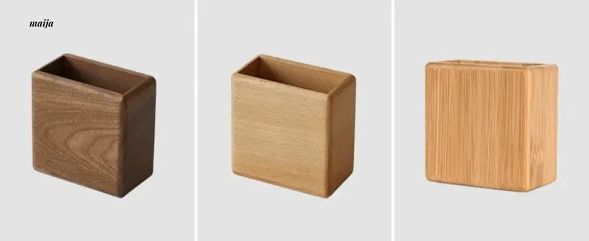 KIMACHI Wall Mounted Wooden Storage Box from KIMACHI