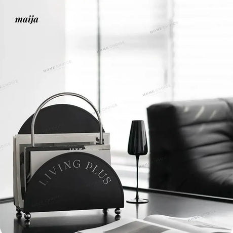 LIVINGPLUS Modern Table Storage Magazine Rack from LIVINGPLUS