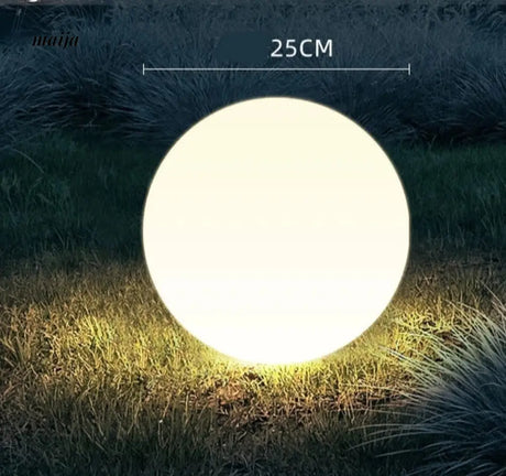 GVG Solar-Powered Waterproof Moon Garden Lamp from Kaiyashi