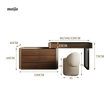 Candice Floating Dressing Table from maija