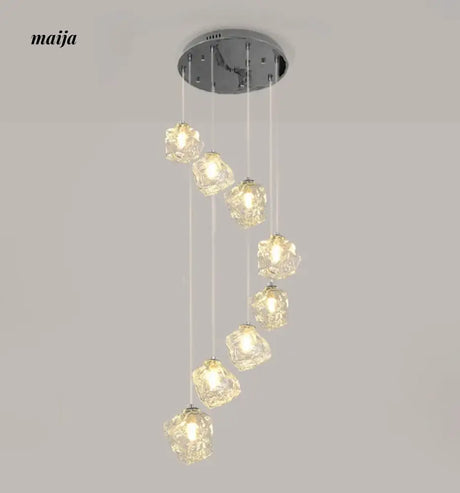 GVG Underwater Effects Staircase Chandelier from GVG