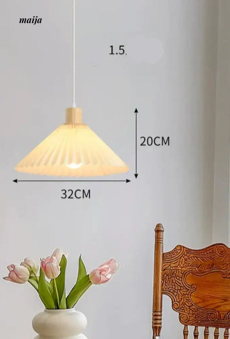GVG Pleated Lampshade Pendant Lamp from GVG