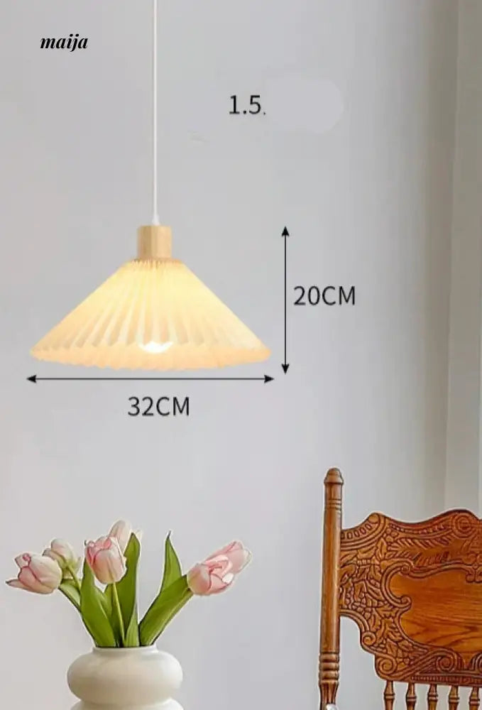 GVG Pleated Lampshade Pendant Lamp from GVG