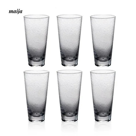JOTO Japanese Glass Water Cup Beer Cold Drink Cup from JOTO