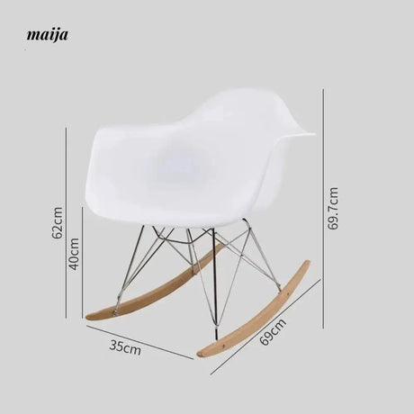 LIFEPOEM Eames Replica Rocking Chair from LIFEPOEM