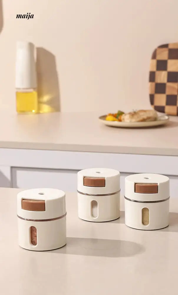 Magnetic Wall Mounted Spice Rack from maija